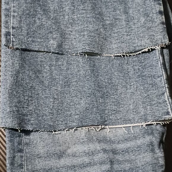 NEW Etica Denim Anya High Rise Modern Flare Jeans Northport Size 32‎ Raw Hem - Picture 11 of 16